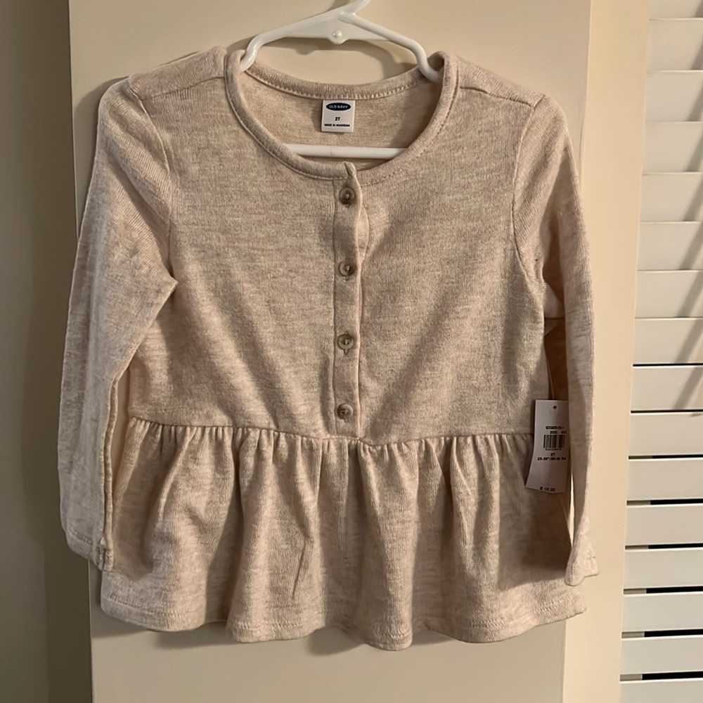 Toddler Tan Dress
